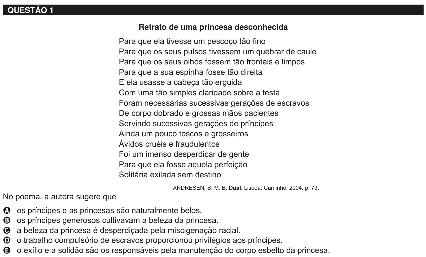 Imagem original da questão 1