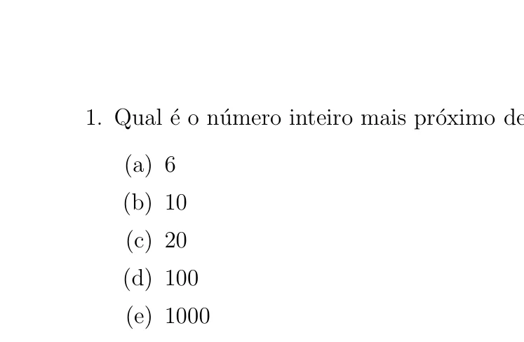 Imagem original da questão 1, parte 2 de 2