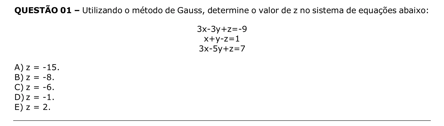 Imagem original da questão 01